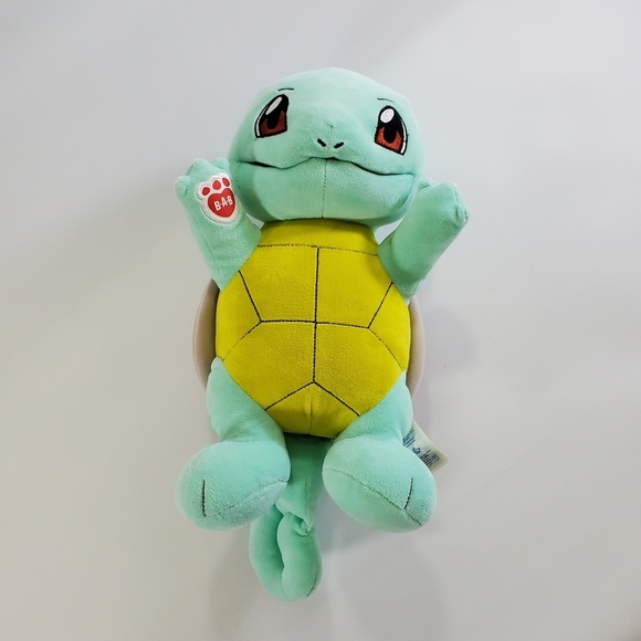 🔴 Build A Bear Workshop Pokemin Squirtle Plush Turtle Retired BABW - Picture 2 of 7